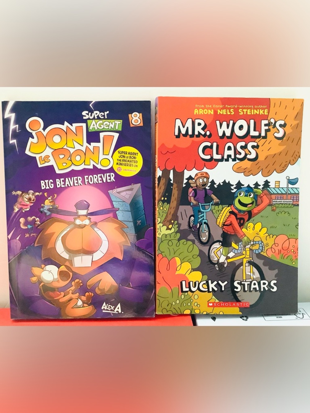📚Mr. Wolfs Class and Jon Bon Graphic Books📕